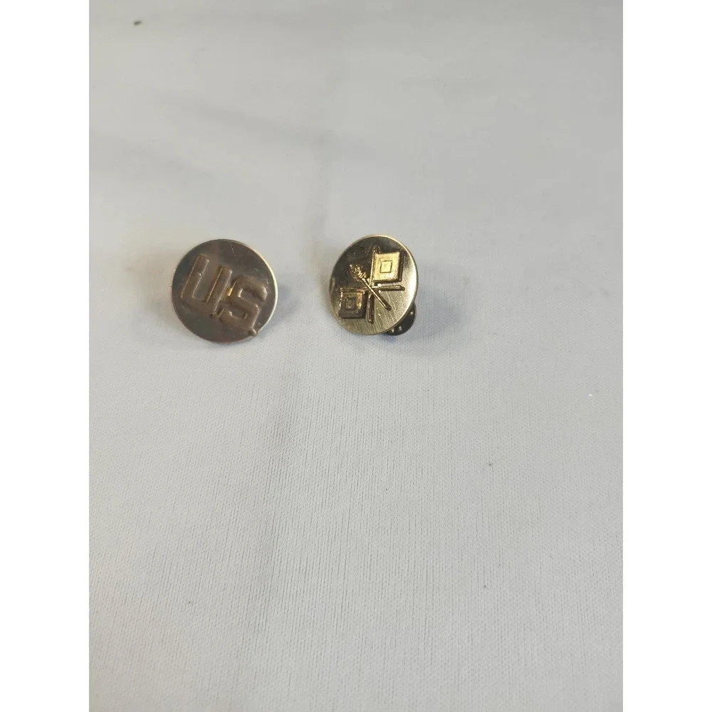 US Army Signal Corps Collar Disc Pin